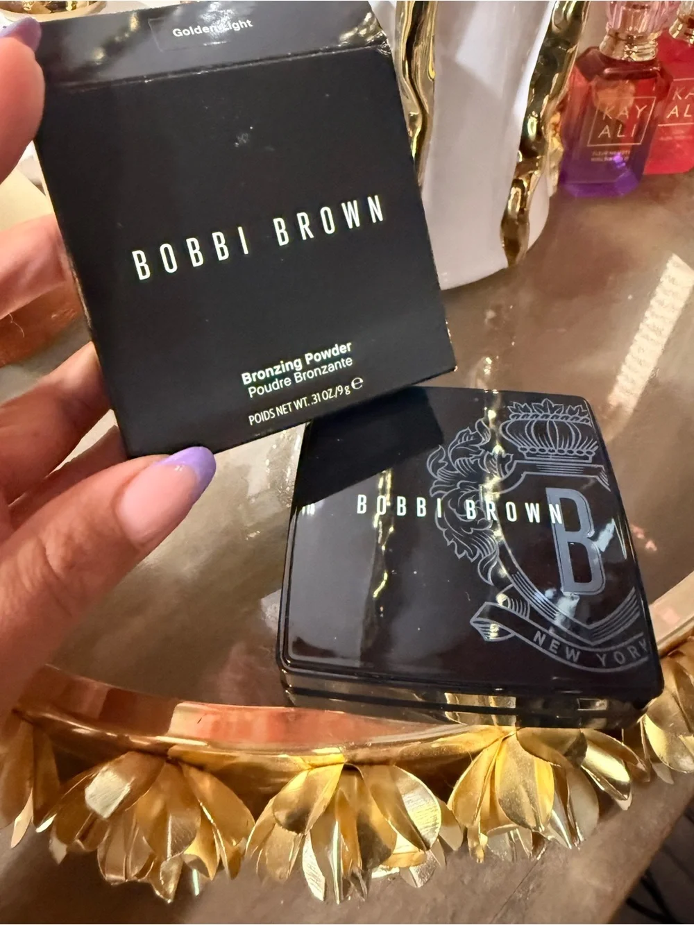 Bobbi Brown Golden Light Bronzing Powder — Warm Brown Glow